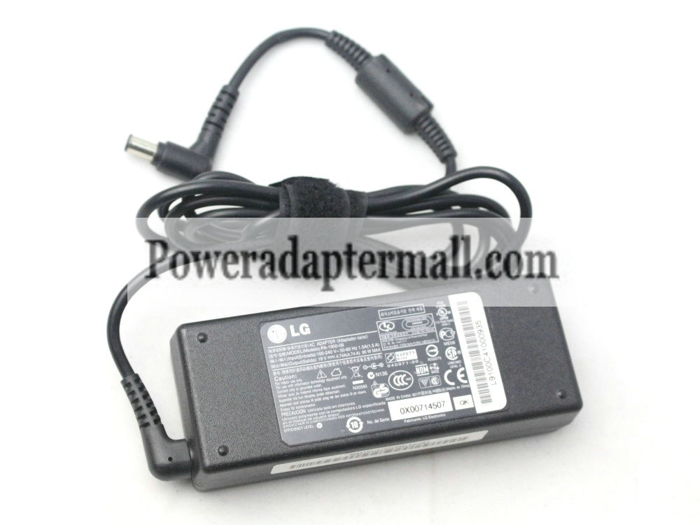 Genuine PA-1900-08 19V 4.74A LG RD400 RD405 LW60 A1 AC Adapter